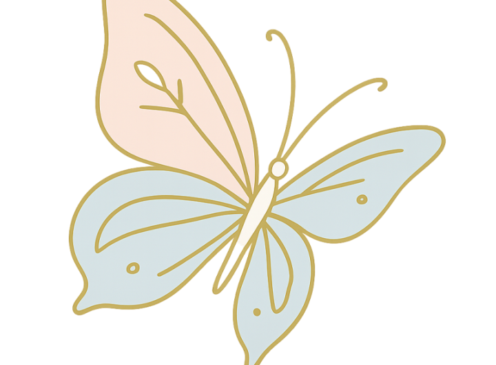 Butterlfy white backround