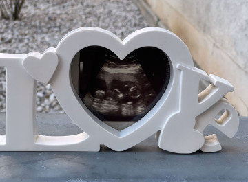 Ultraschallbild Drillinge